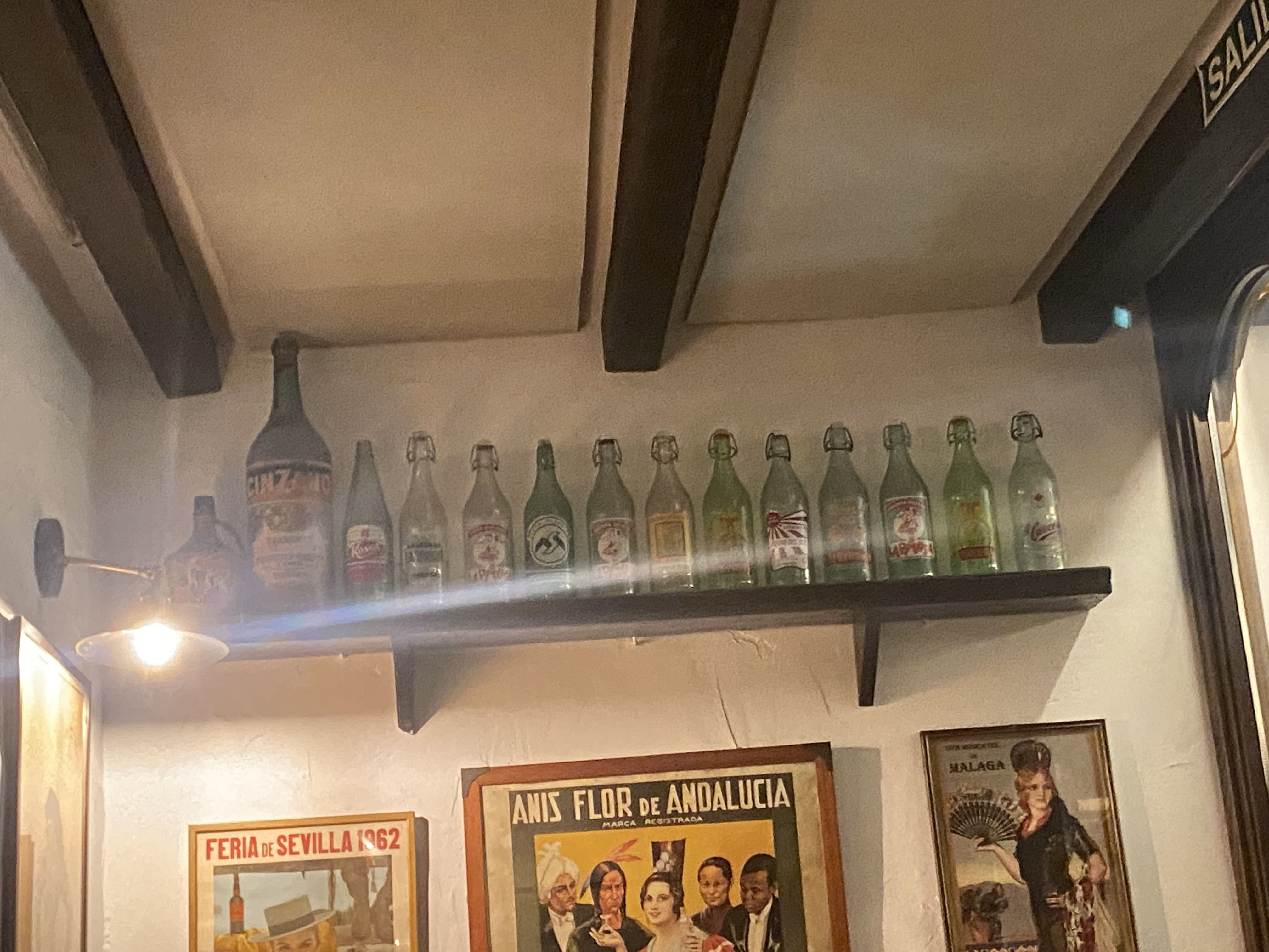 Traditional bar in Malaga: La Tranca